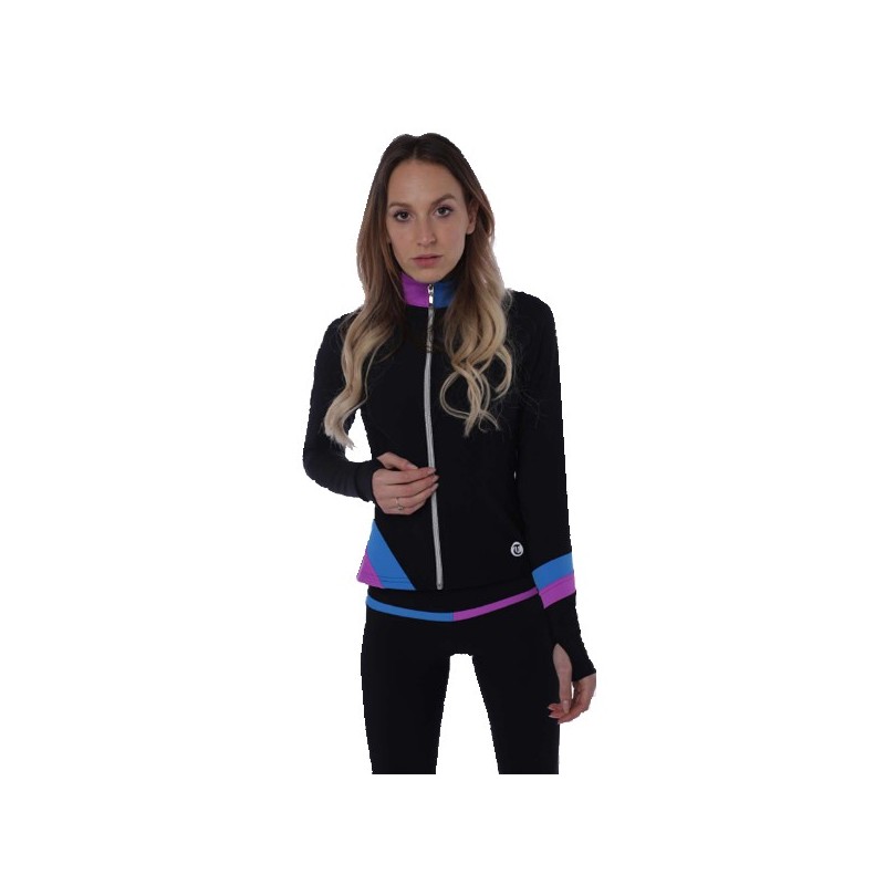 Eiskunstlauf Jacke Thuono Modell Rainbow 3 pegaso/surf Eiskunstlauf Jacke Thuono Modell Rainbow 3 pegaso/surf
